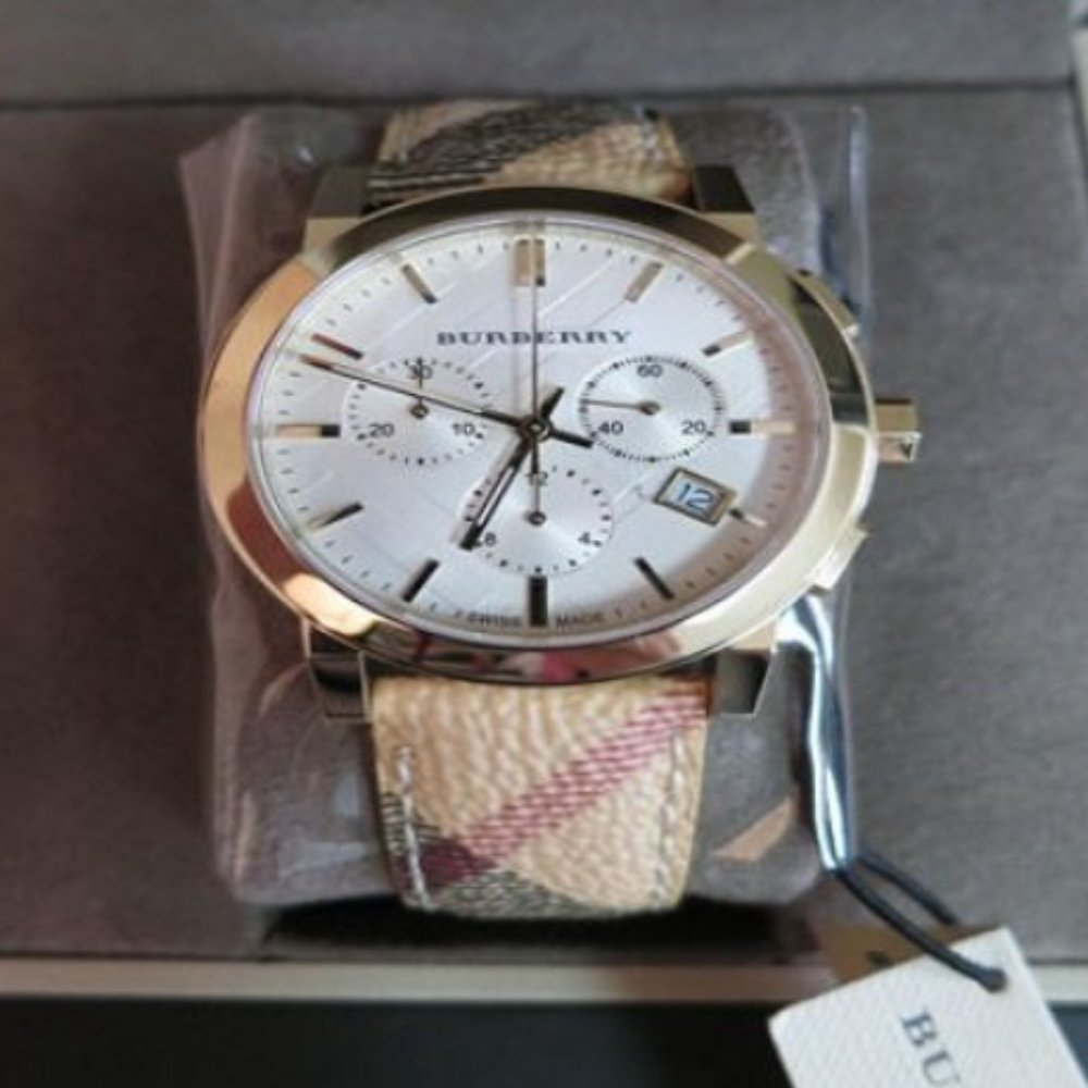 BURBERRY 38mm The City Chronograph Unisex Watch